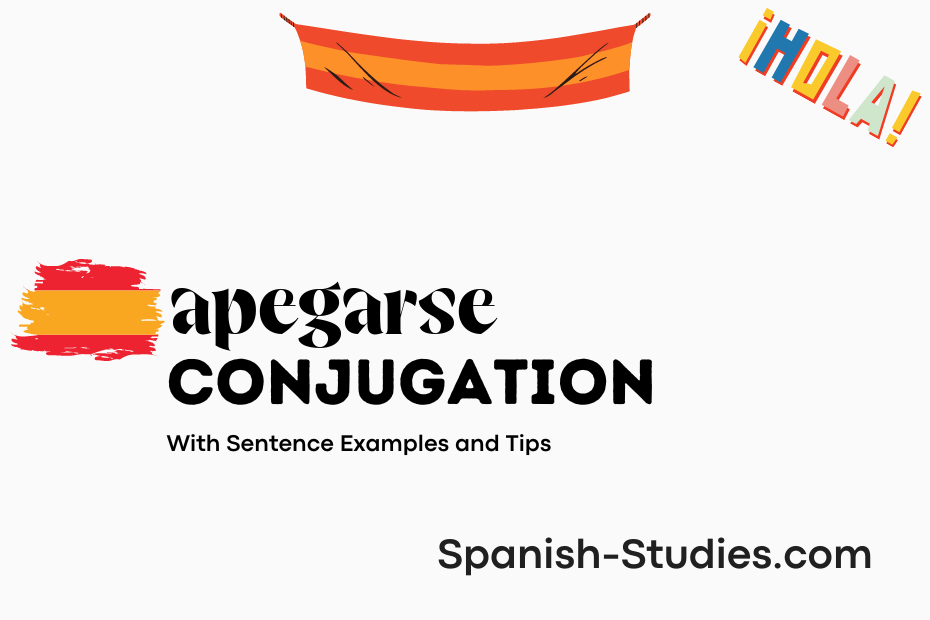 spanish conjugation of apegarse