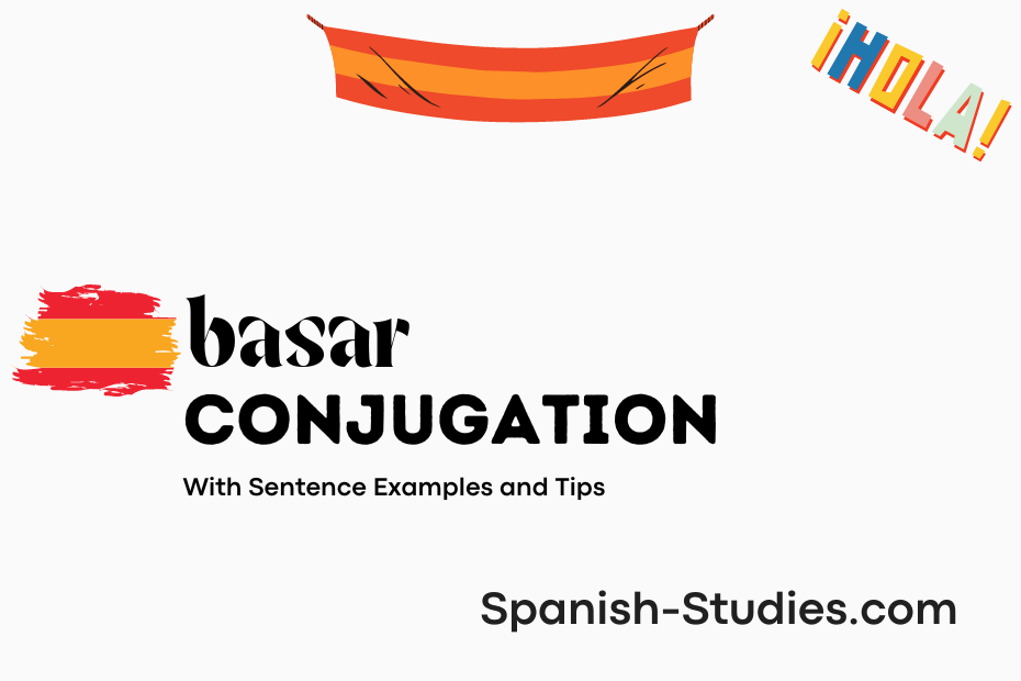 spanish conjugation of basar