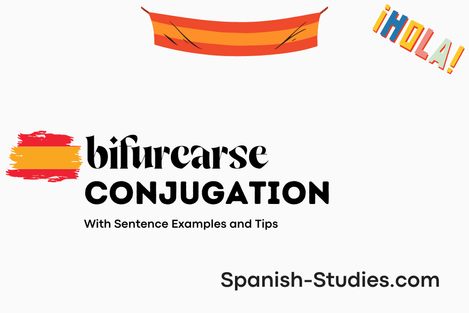 spanish conjugation of bifurcarse