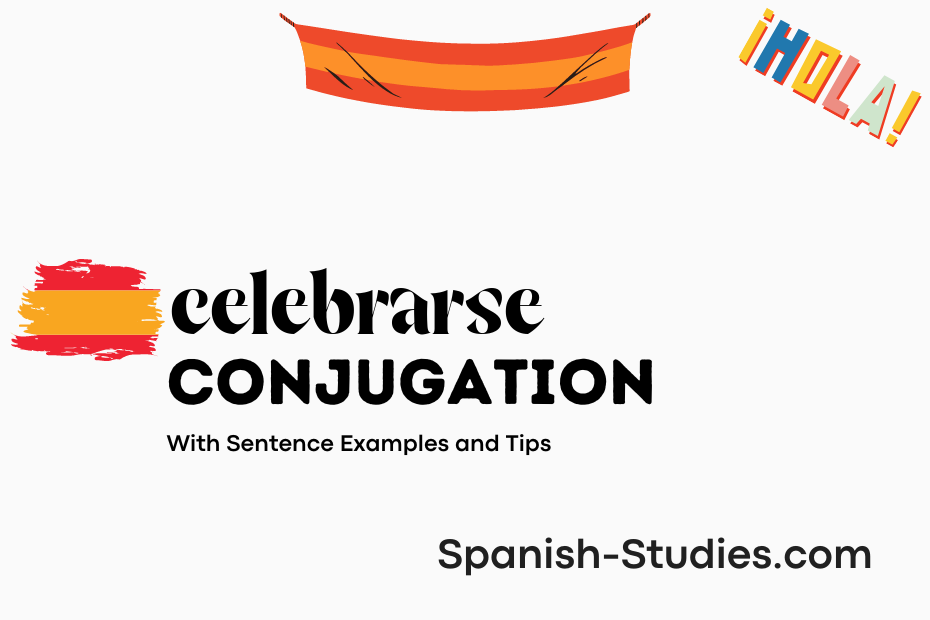 spanish conjugation of celebrarse