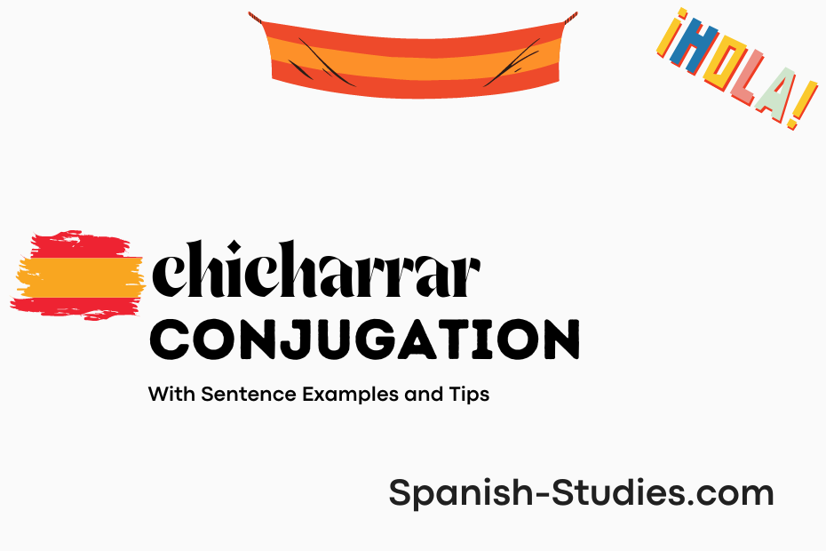 spanish conjugation of chicharrar
