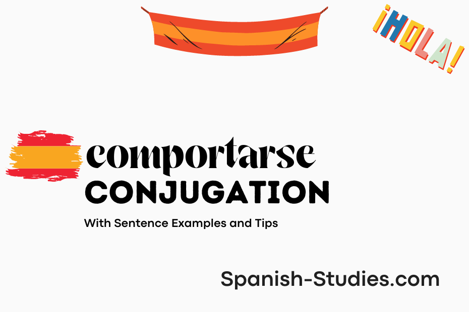 spanish conjugation of comportarse