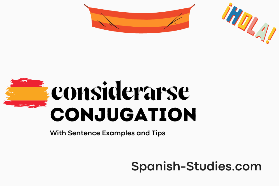 spanish conjugation of considerarse