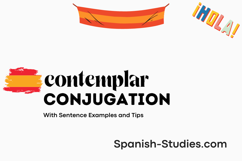 spanish conjugation of contemplar