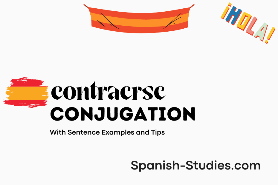 spanish conjugation of contraerse