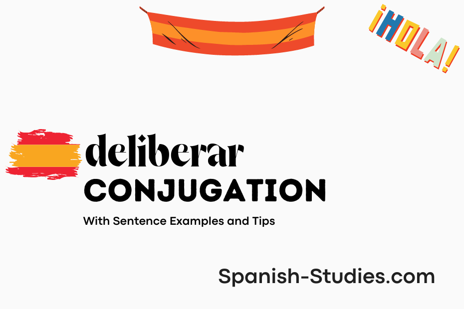 spanish conjugation of deliberar