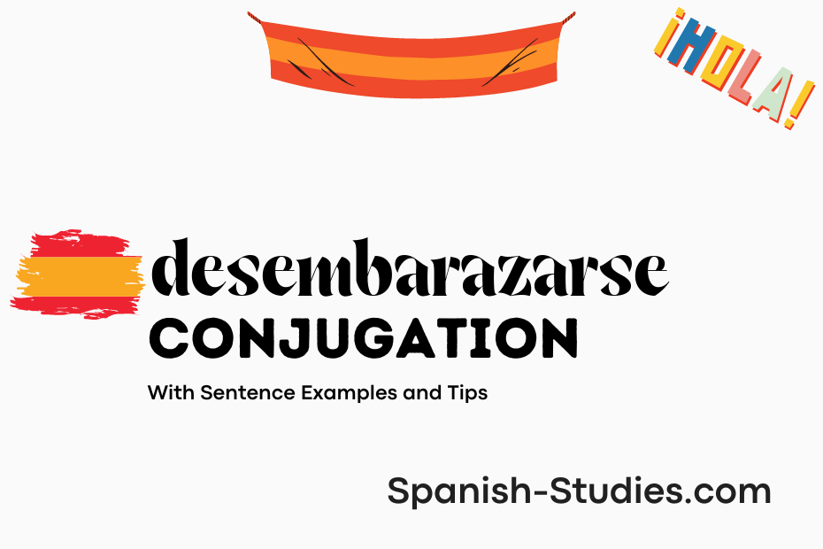 spanish conjugation of desembarazarse