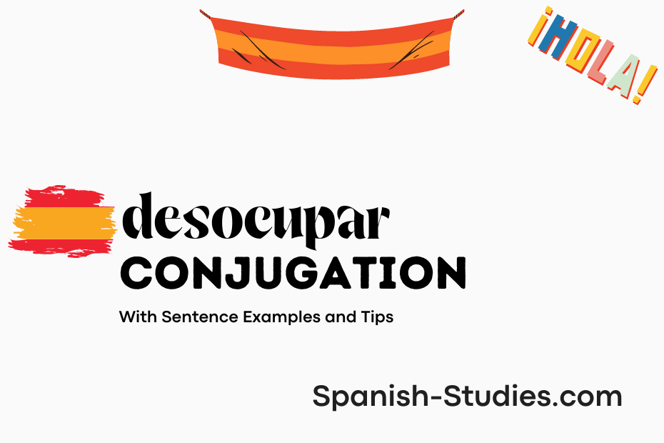 spanish conjugation of desocupar