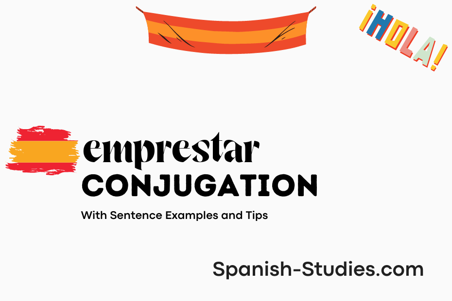 spanish conjugation of emprestar