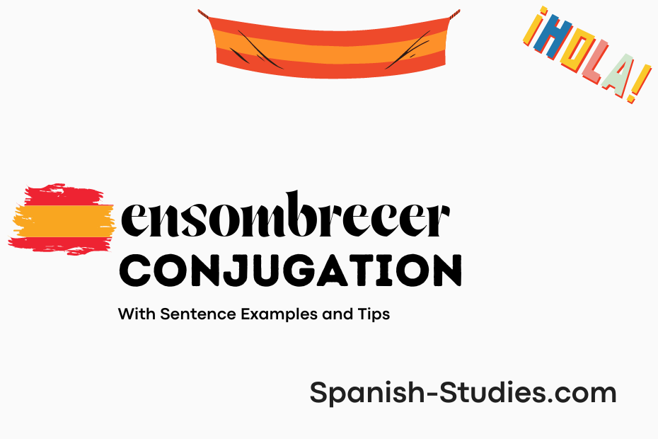 spanish conjugation of ensombrecer