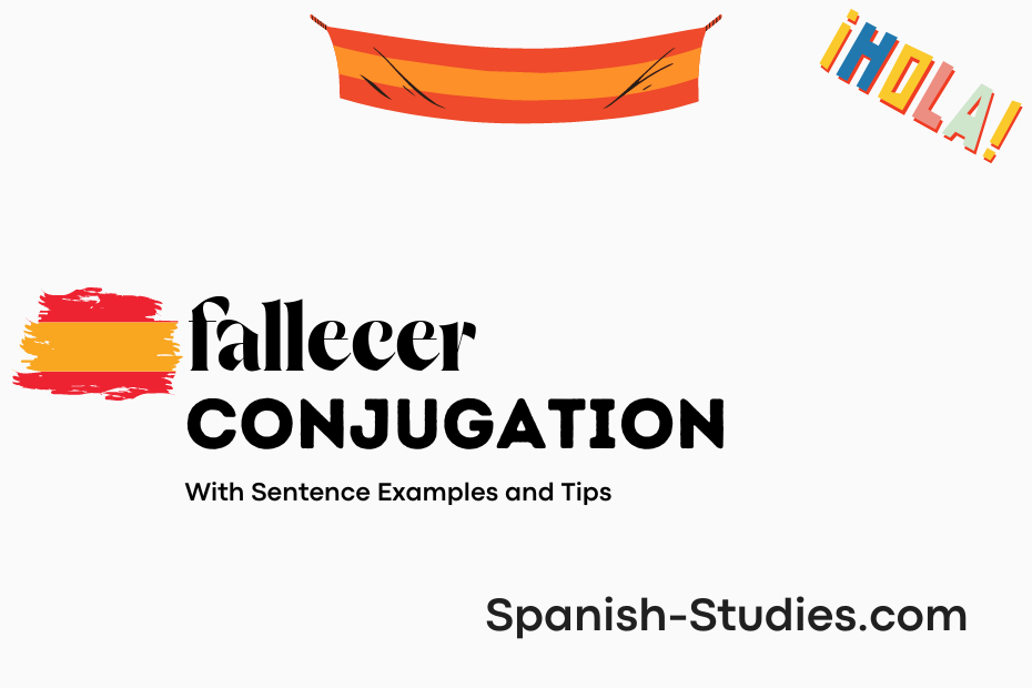 spanish conjugation of fallecer