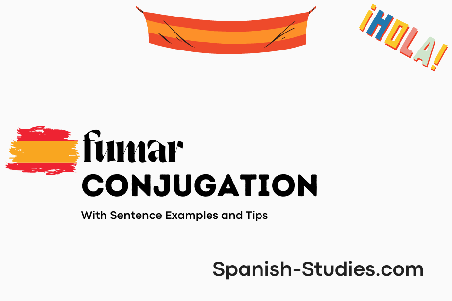 spanish conjugation of fumar