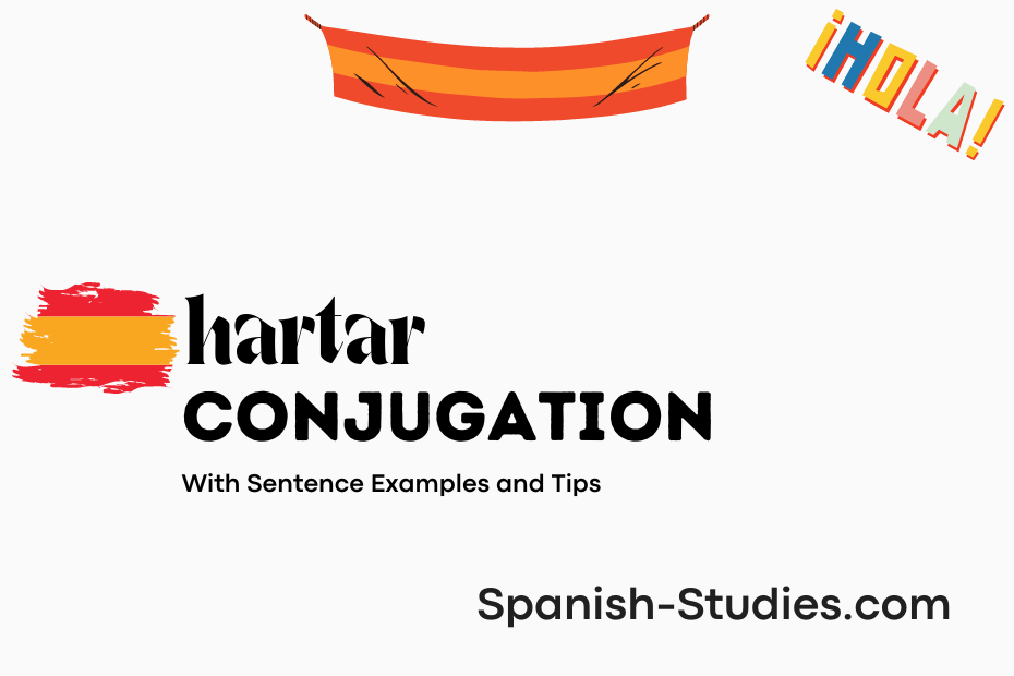 spanish conjugation of hartar