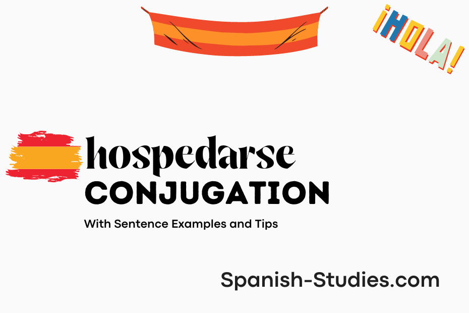 spanish conjugation of hospedarse