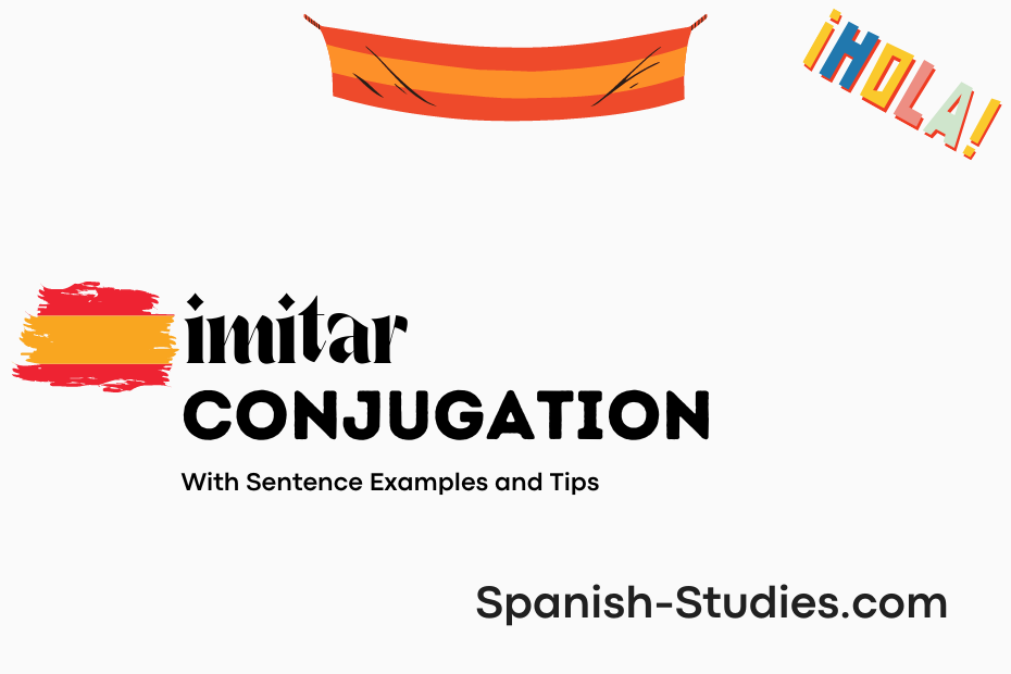 spanish conjugation of imitar