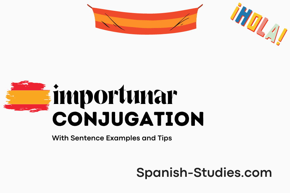 spanish conjugation of importunar