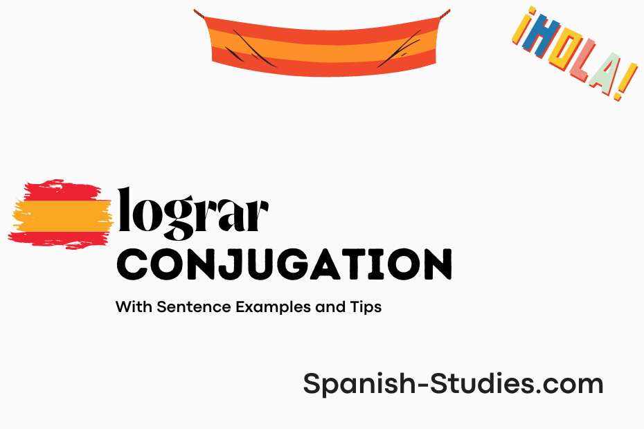 spanish conjugation of lograr