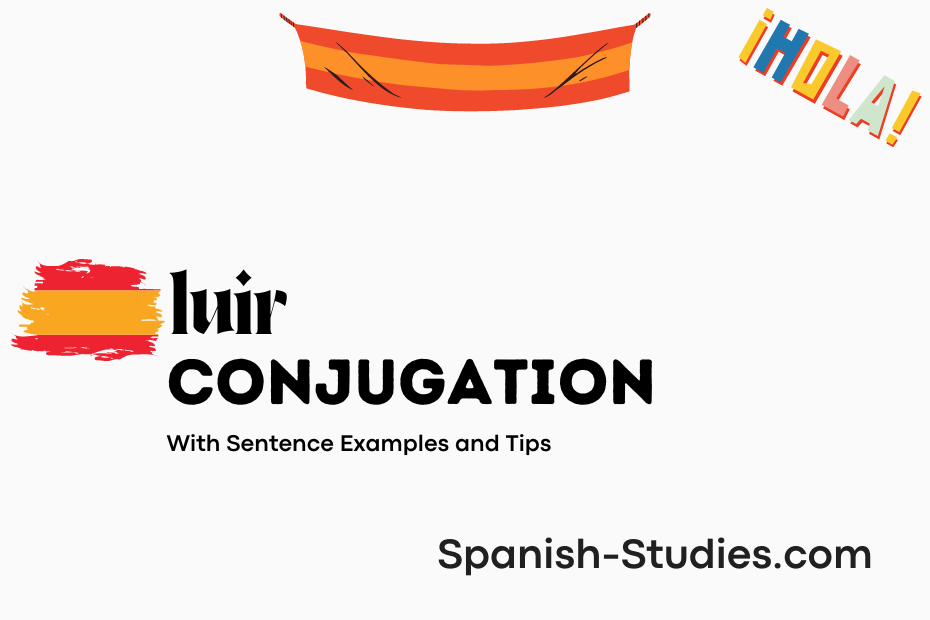 spanish conjugation of luir