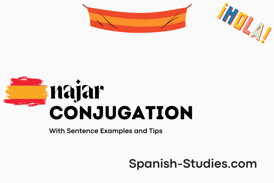 spanish conjugation of najar