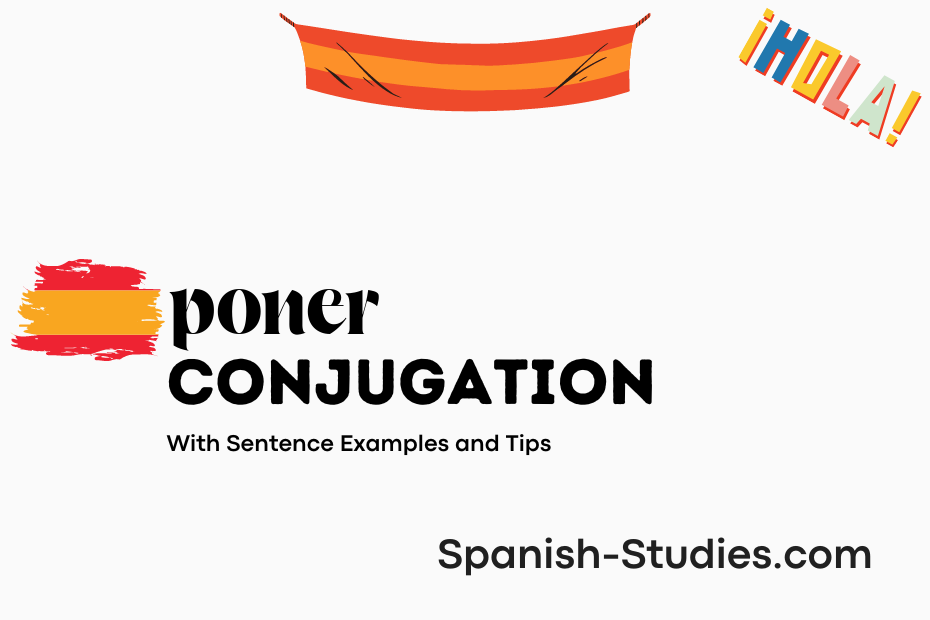 spanish conjugation of poner