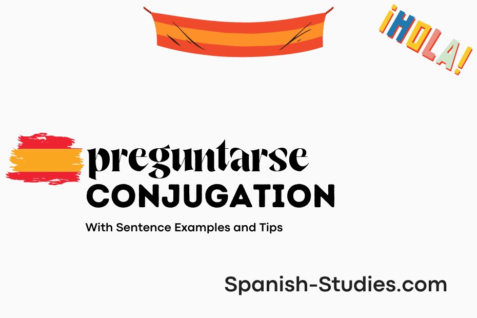 spanish conjugation of preguntarse