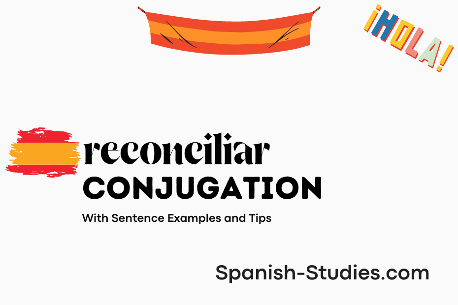 spanish conjugation of reconciliar