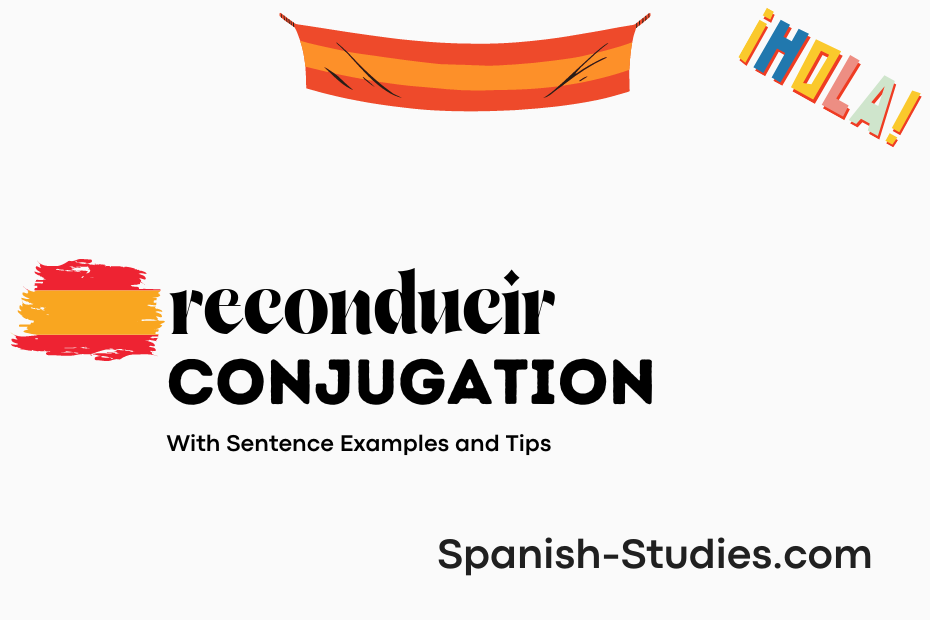 spanish conjugation of reconducir