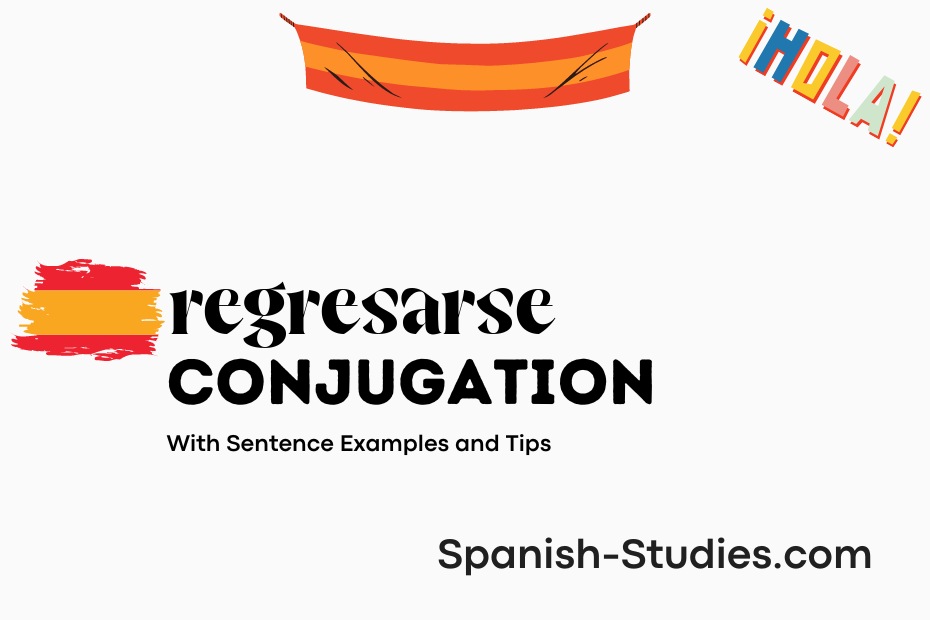 spanish conjugation of regresarse