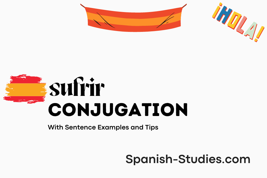 spanish conjugation of sufrir