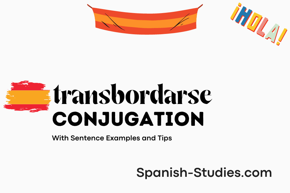 spanish conjugation of transbordarse