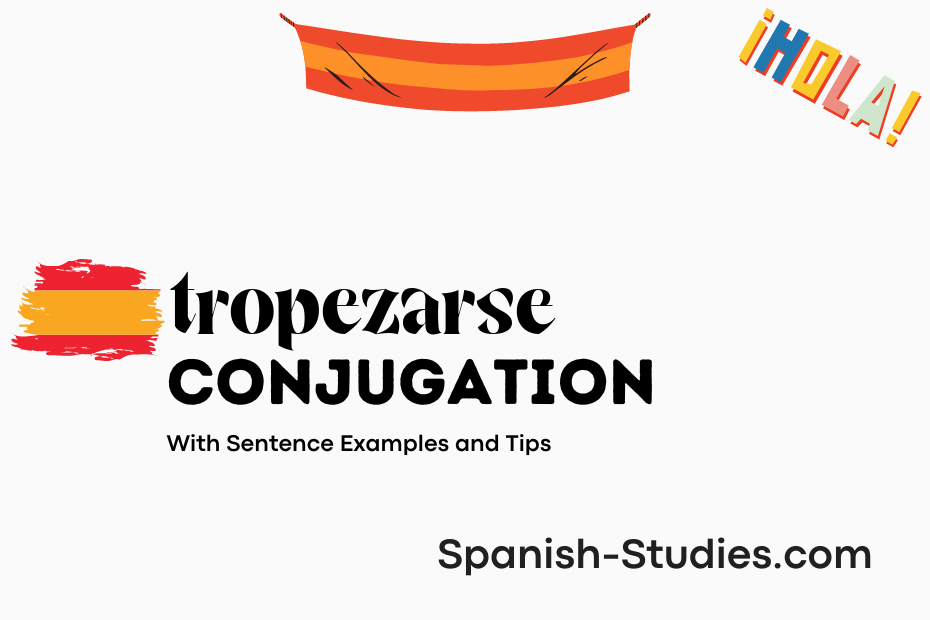spanish conjugation of tropezarse